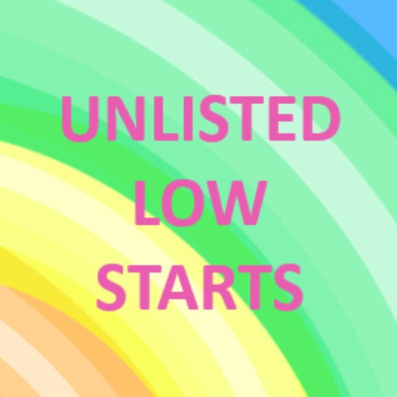 11/11 UNLISTED LOW STARTS - Picture 1 of 1